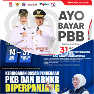 Pemprov Jatim dan Pemkot Kediri Gencarkan Program Pajak Daerah 2025: Dari Pembebasan Hingga Undian Lunas PBB